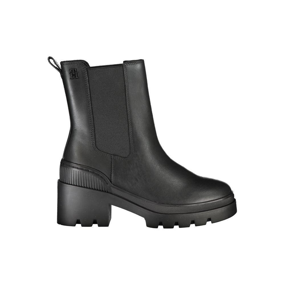 Bottines avec logo noires