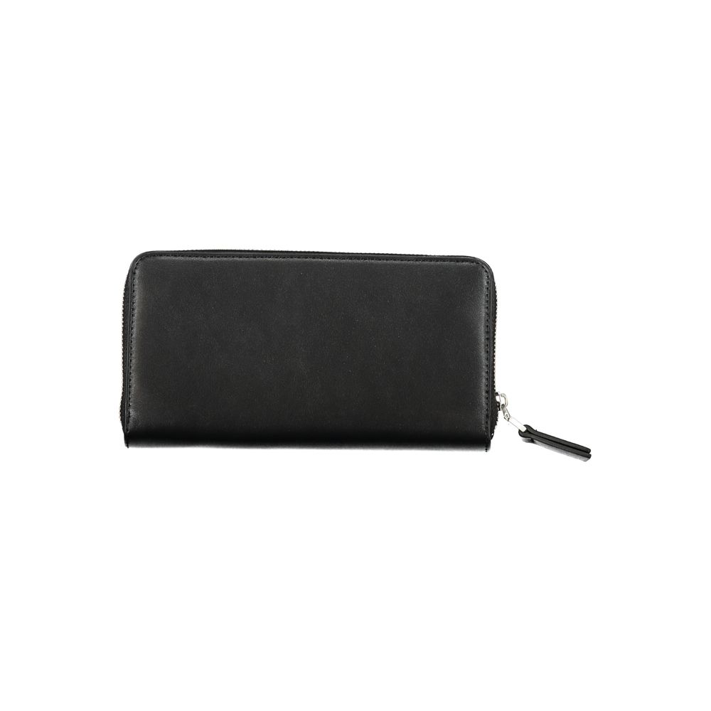 Portefeuille noir 50% recyclé noir