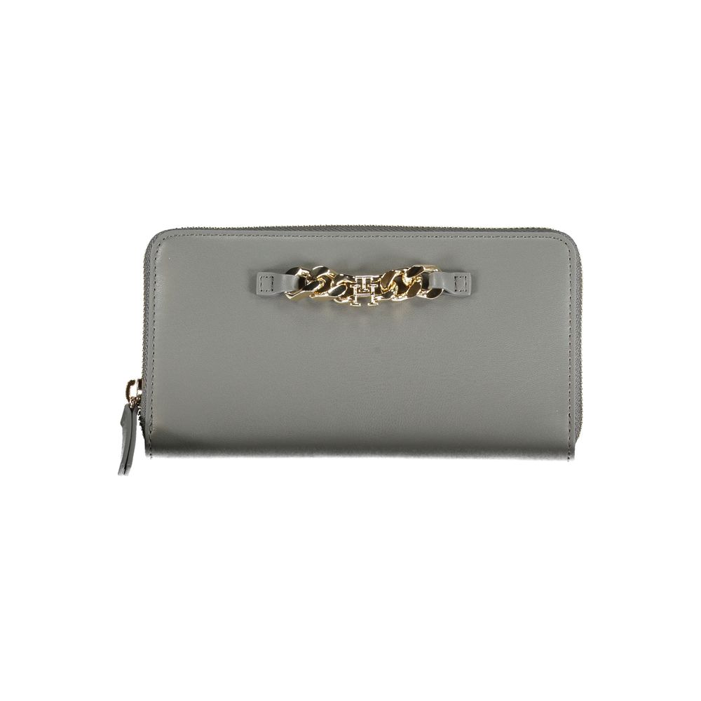Portefeuille Gray 4 compartiments gris