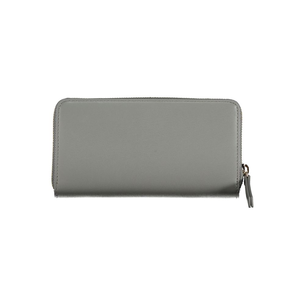 Portefeuille Gray 4 compartiments gris