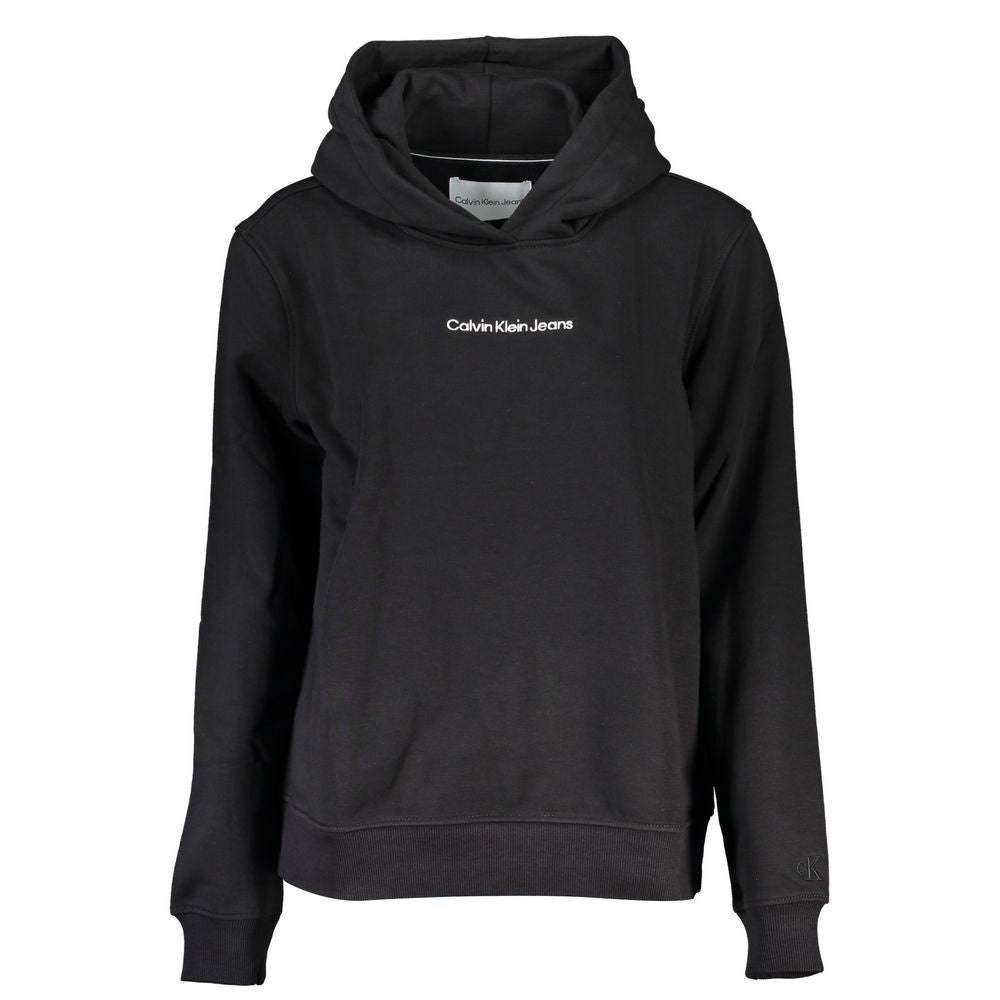 Sweatshirt Noir à Capuche