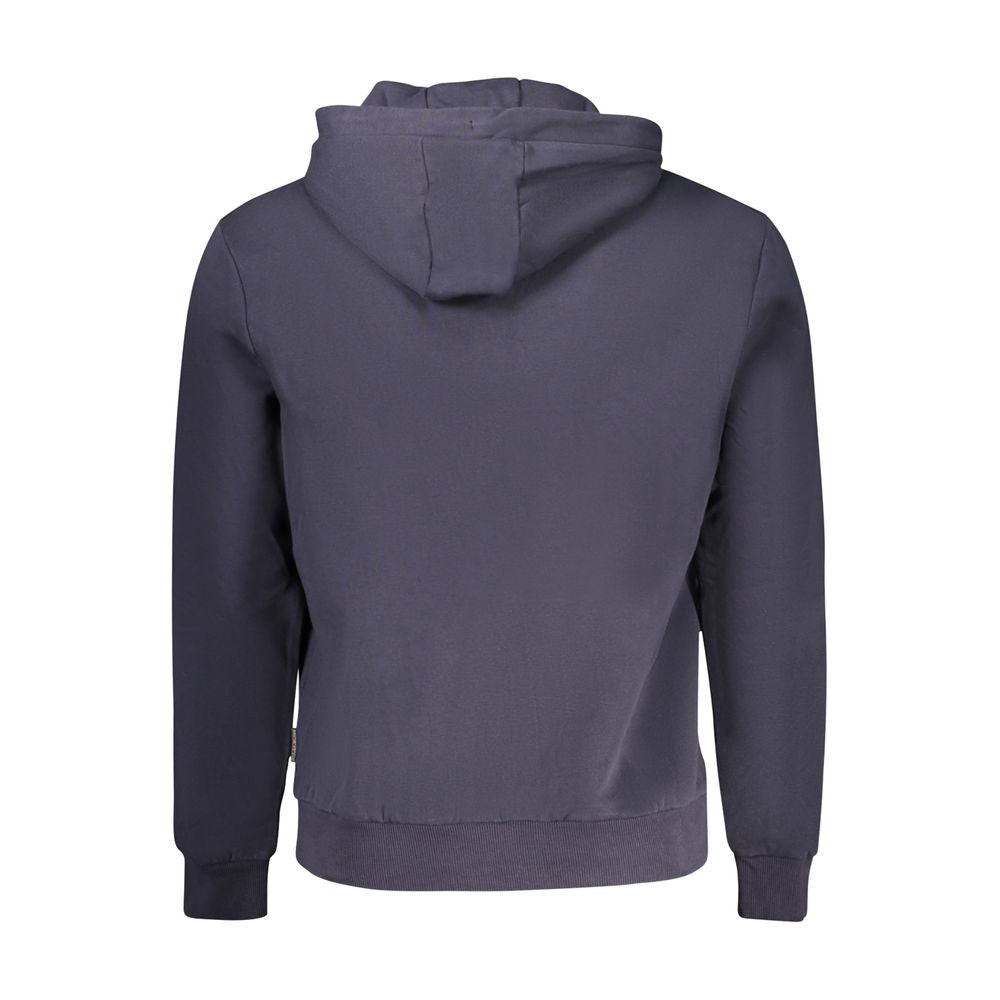 Sweat à capuche bleu