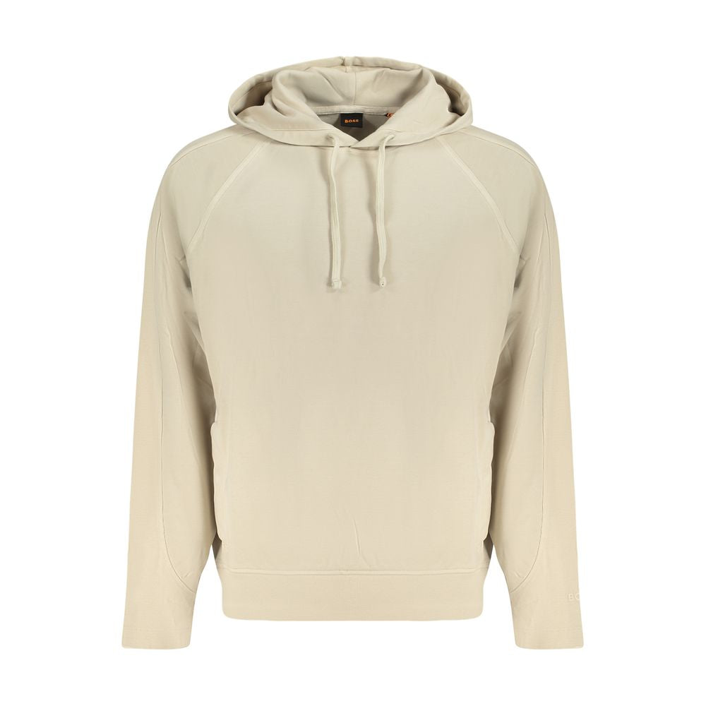 Hoodie Marque Beige