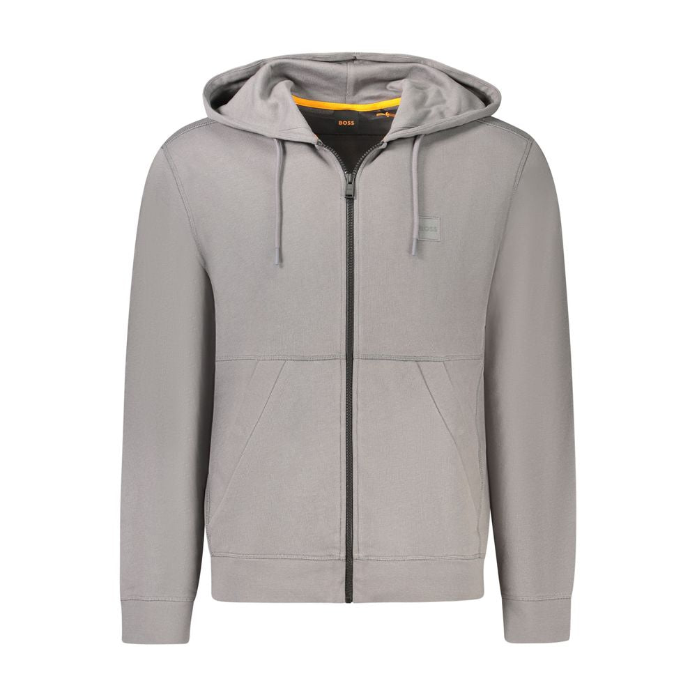 Sweat à capuche Brushed gris
