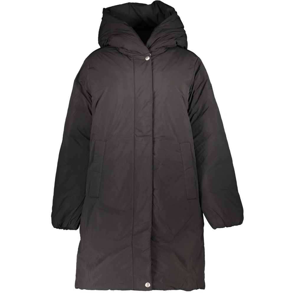 Veste avec capuche noire