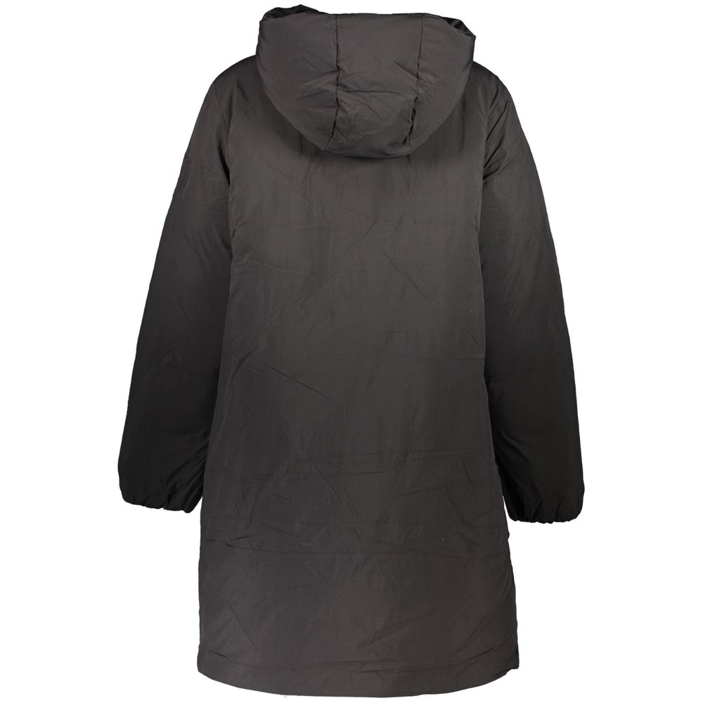 Veste avec capuche noire