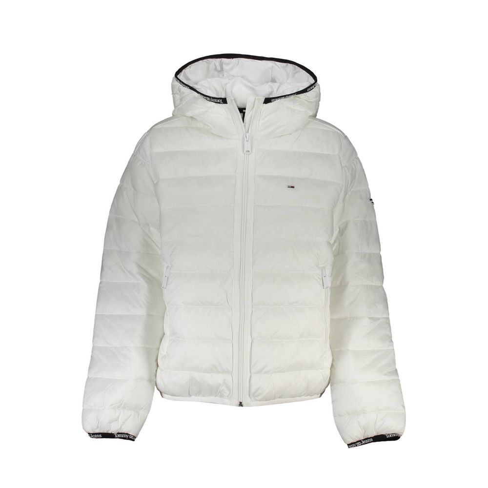 Veste avec capuche blanches