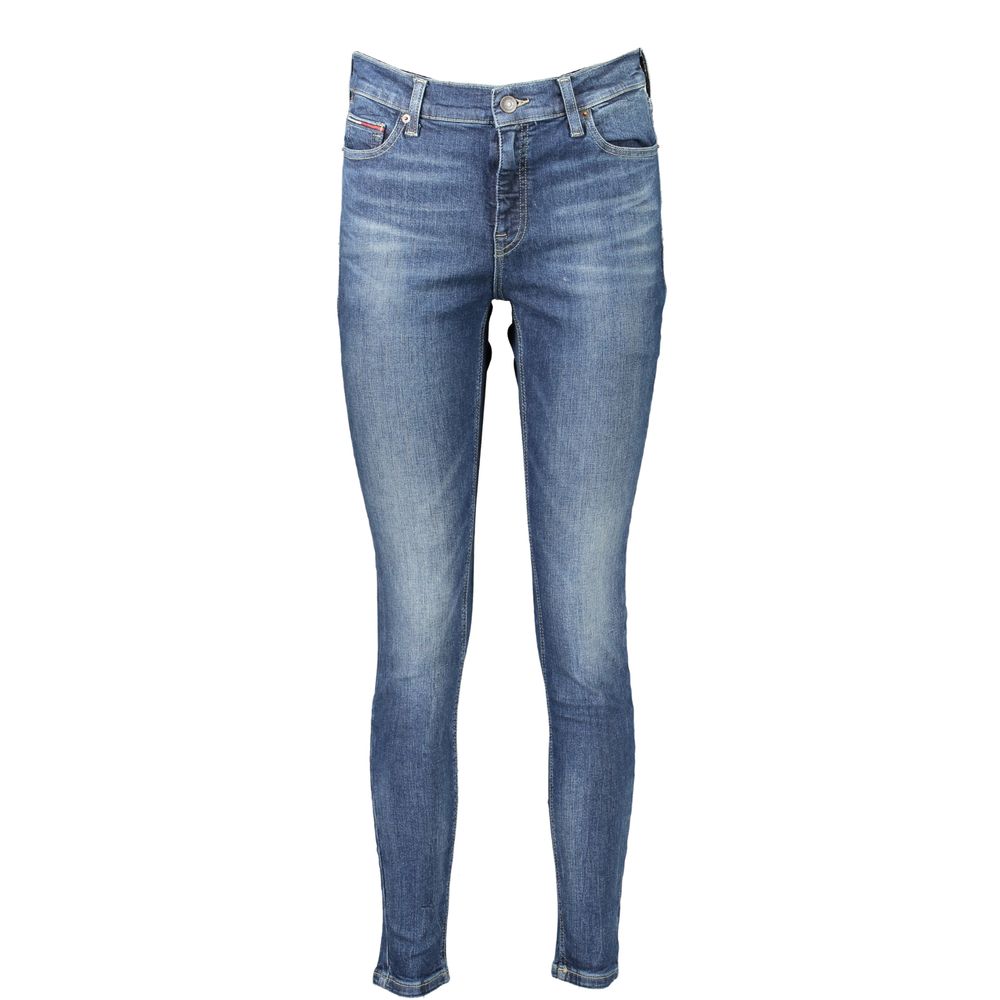 Jeans NORA mid rise skinny bleu