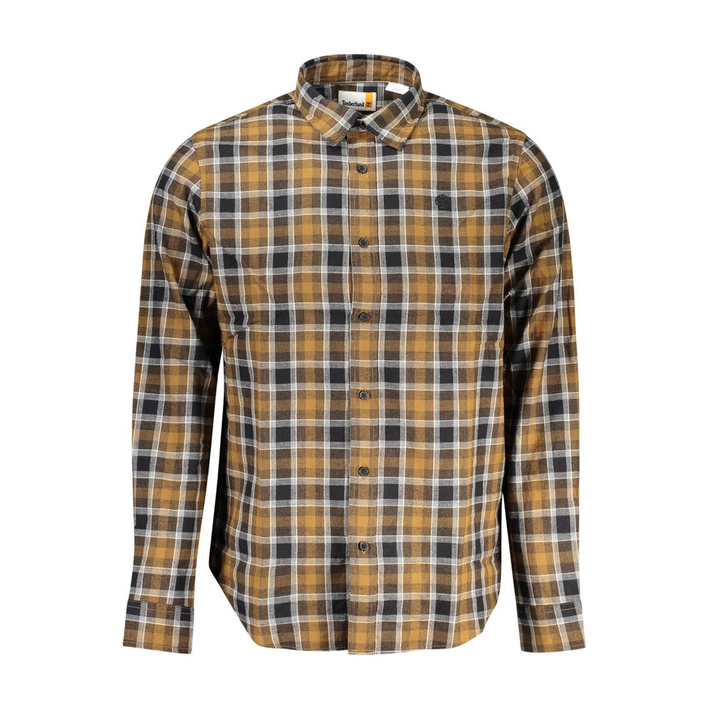 Chemise Brown tartan marron