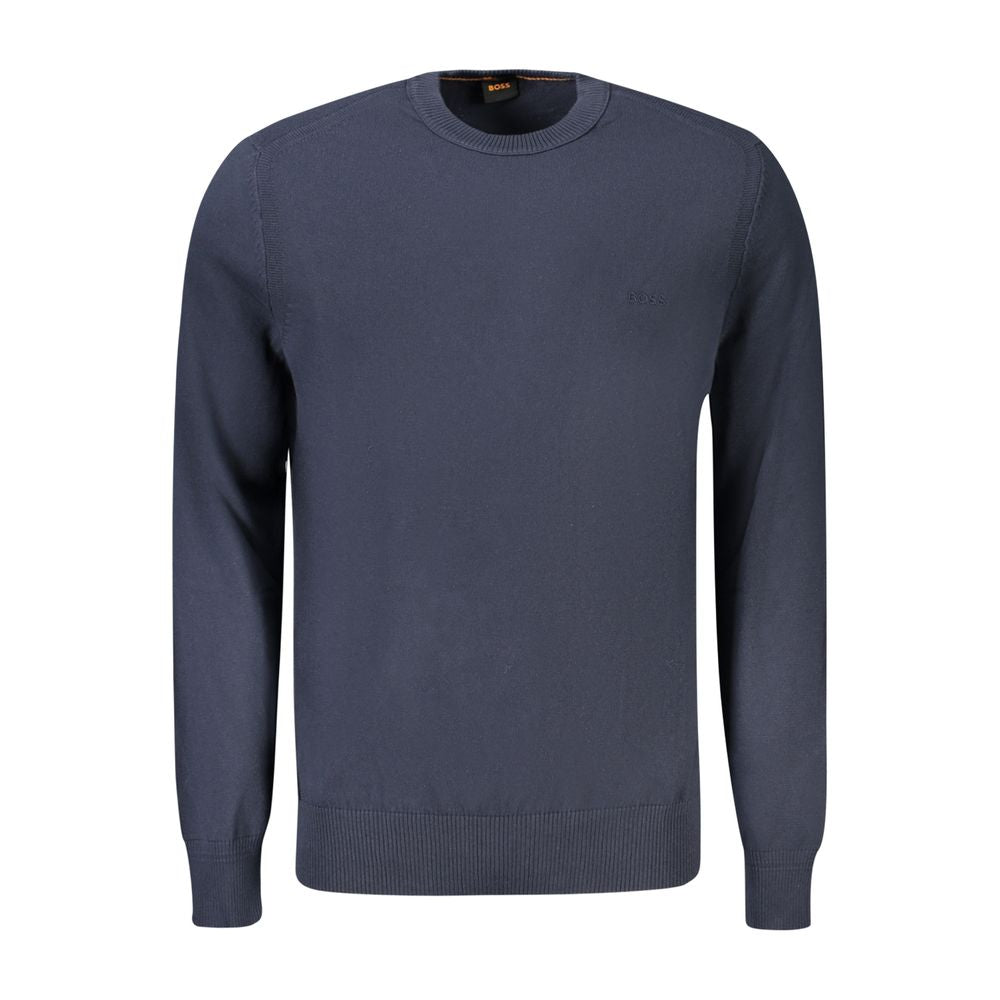 Pull Bleu brodé