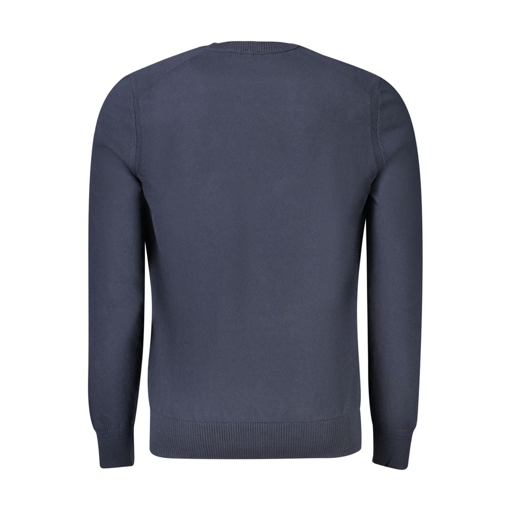 Pull Bleu brodé