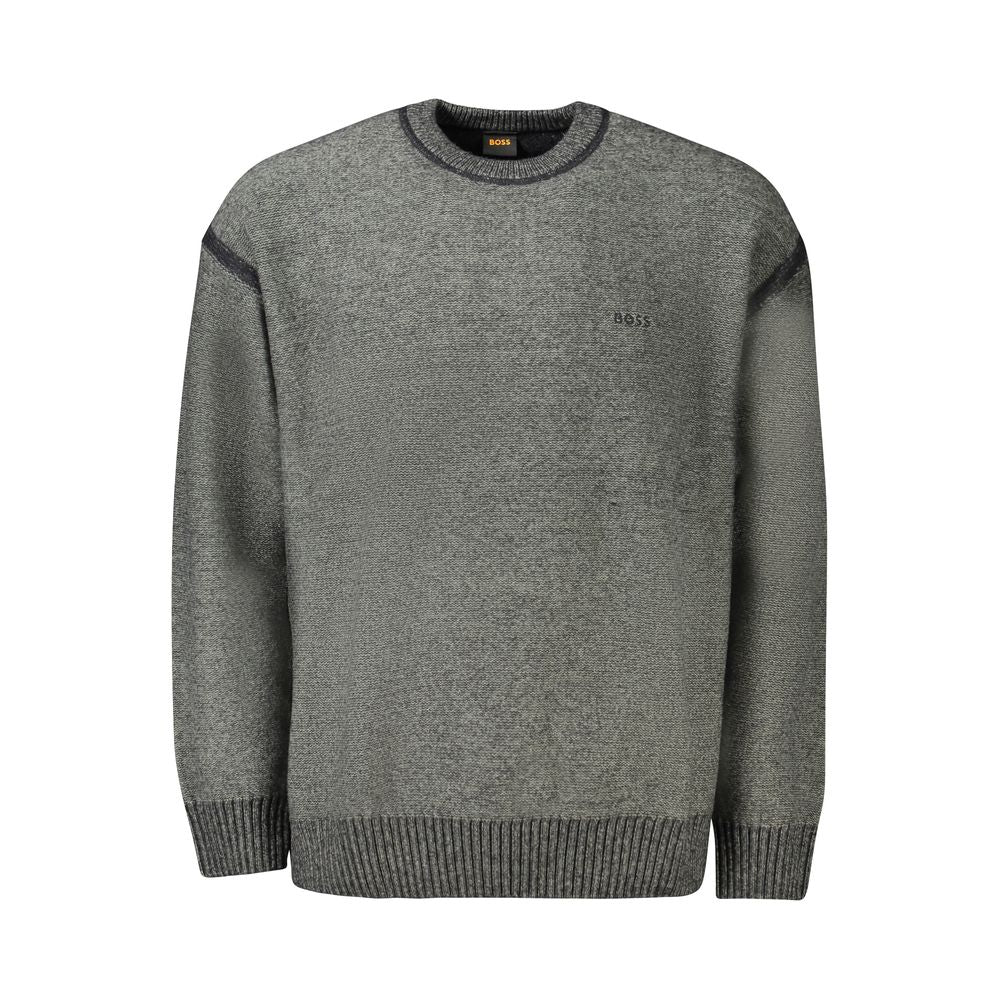 Pull gris avec logo