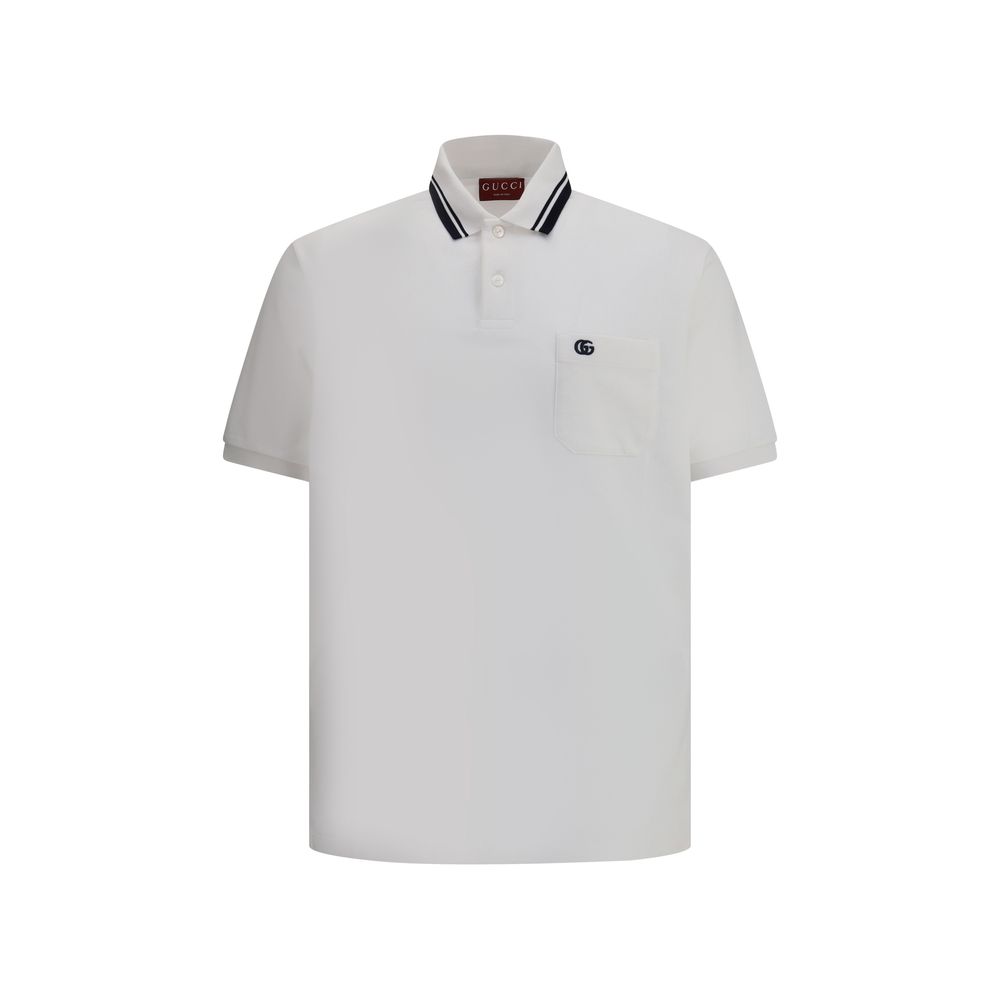 Polo Gucci en coton noir