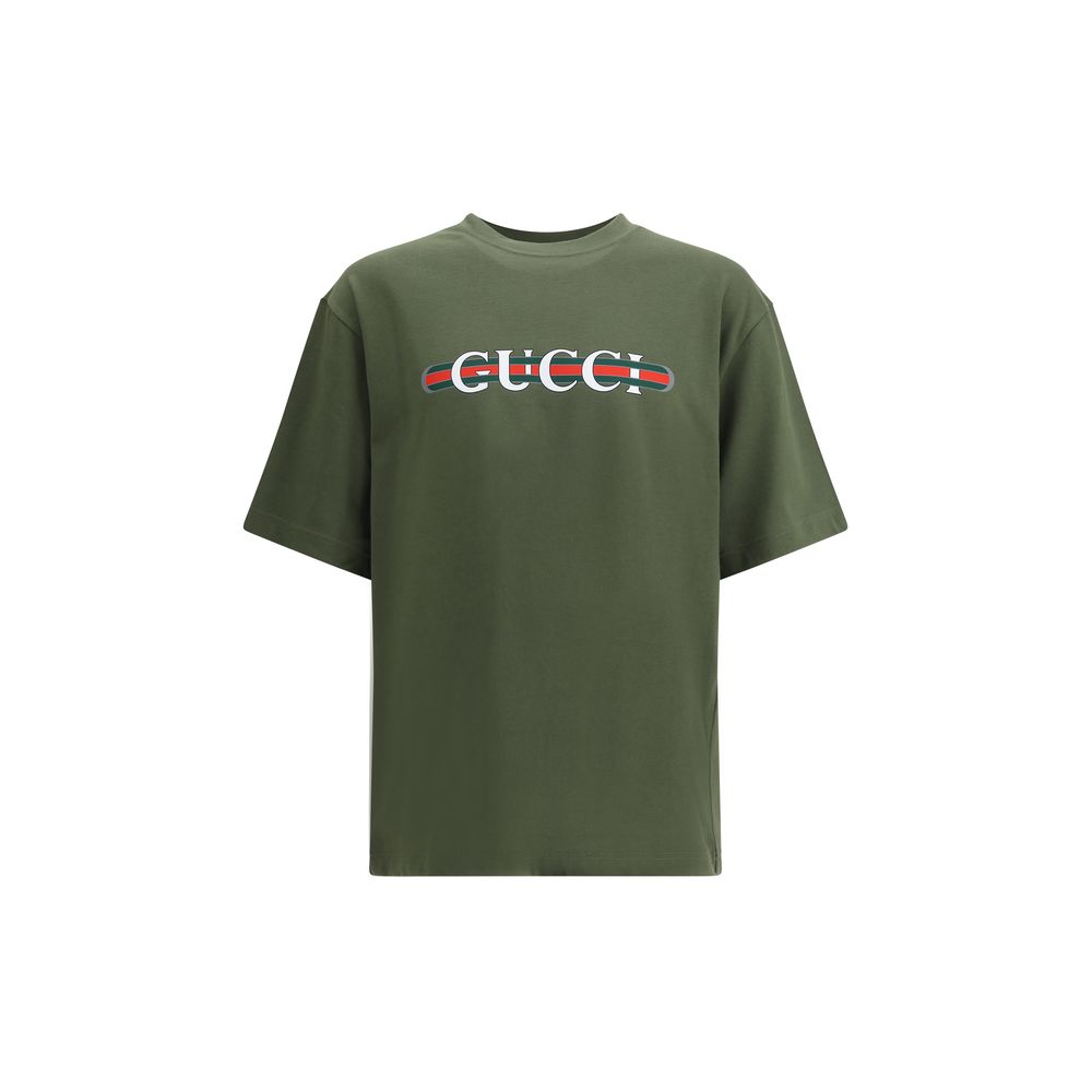 T-Shirt Gucci monogramme multicolore