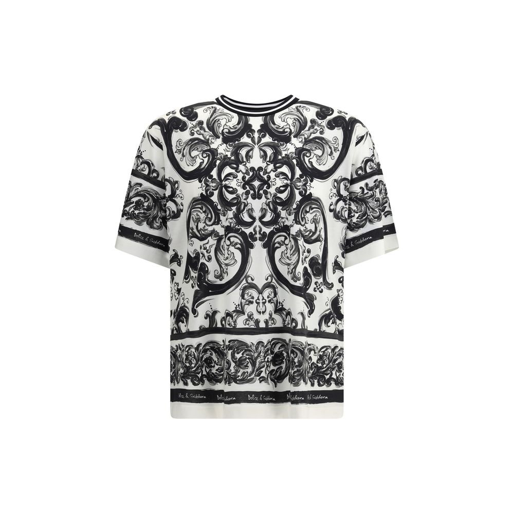 T-shirt Dolce&Gabbana Maiolica multicolore