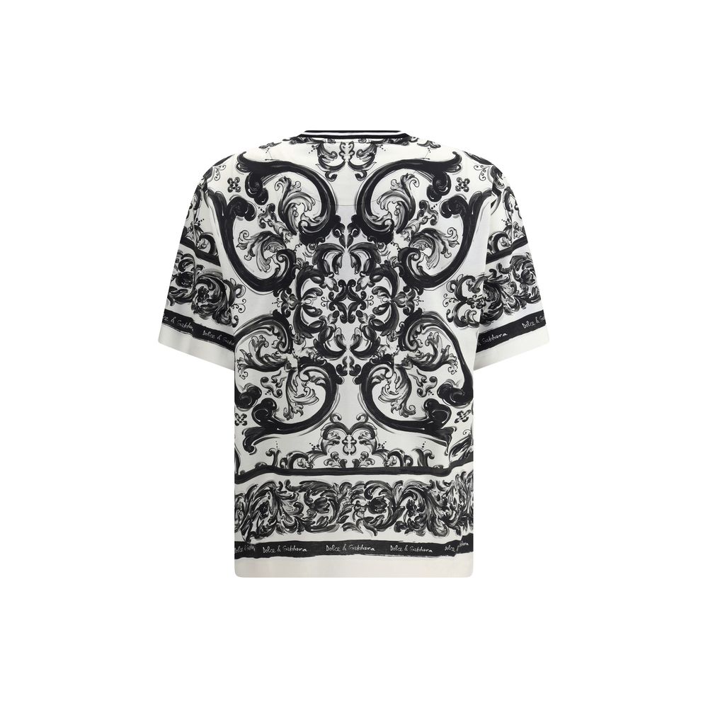 T-shirt Dolce&Gabbana Maiolica multicolore