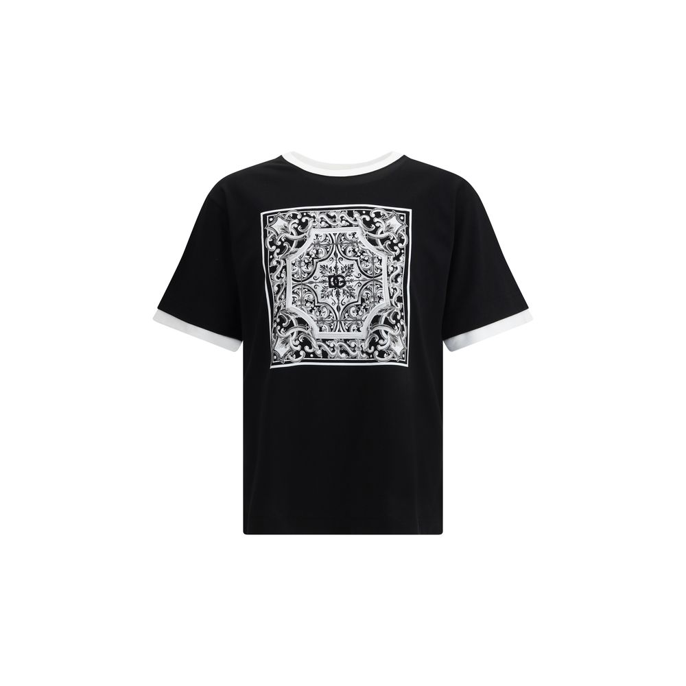 T-shirt Dolce&Gabbana baroque multicolore