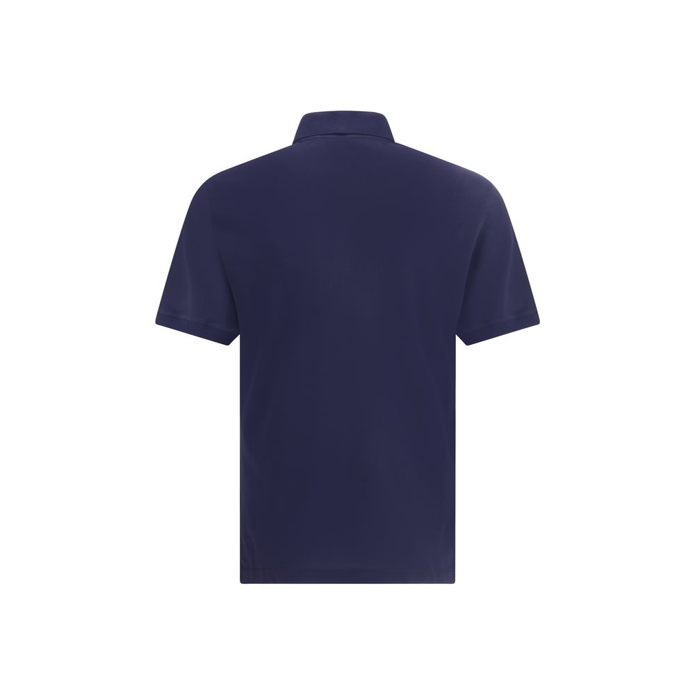 Polo Brunello Cucinelli logo noir