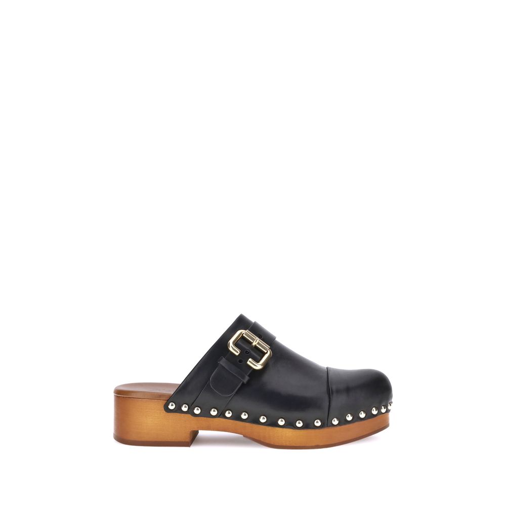 Mules Chloé Jeannette beiges