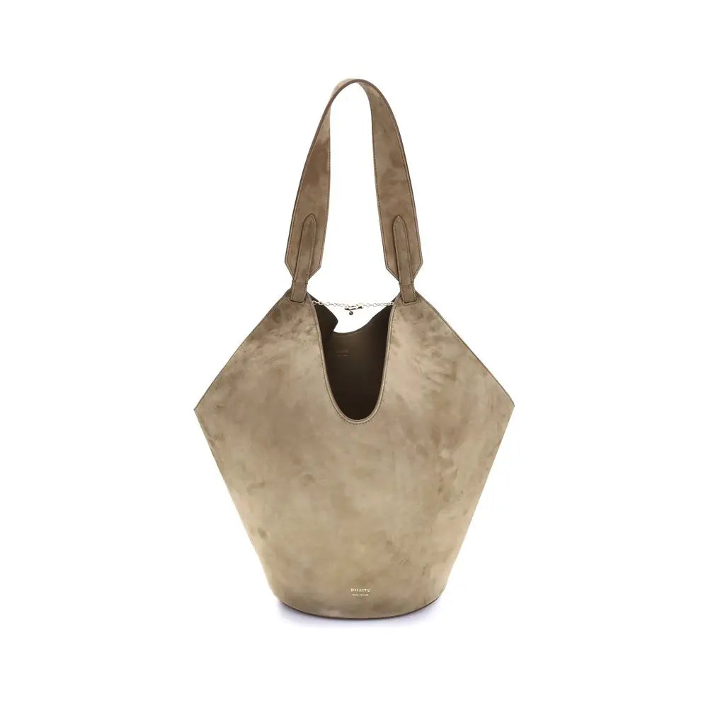 Sac à épaule Khaite Lotus beige Khaite