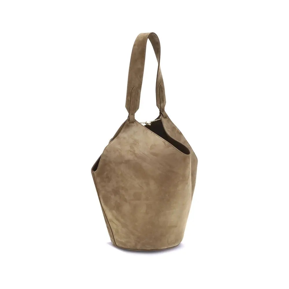 Sac à épaule Khaite Lotus beige Khaite