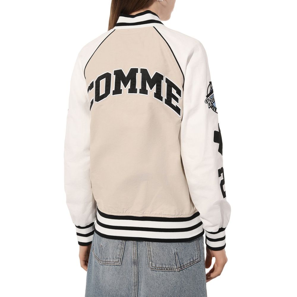 Bomber Comme Des Fuckdown beige