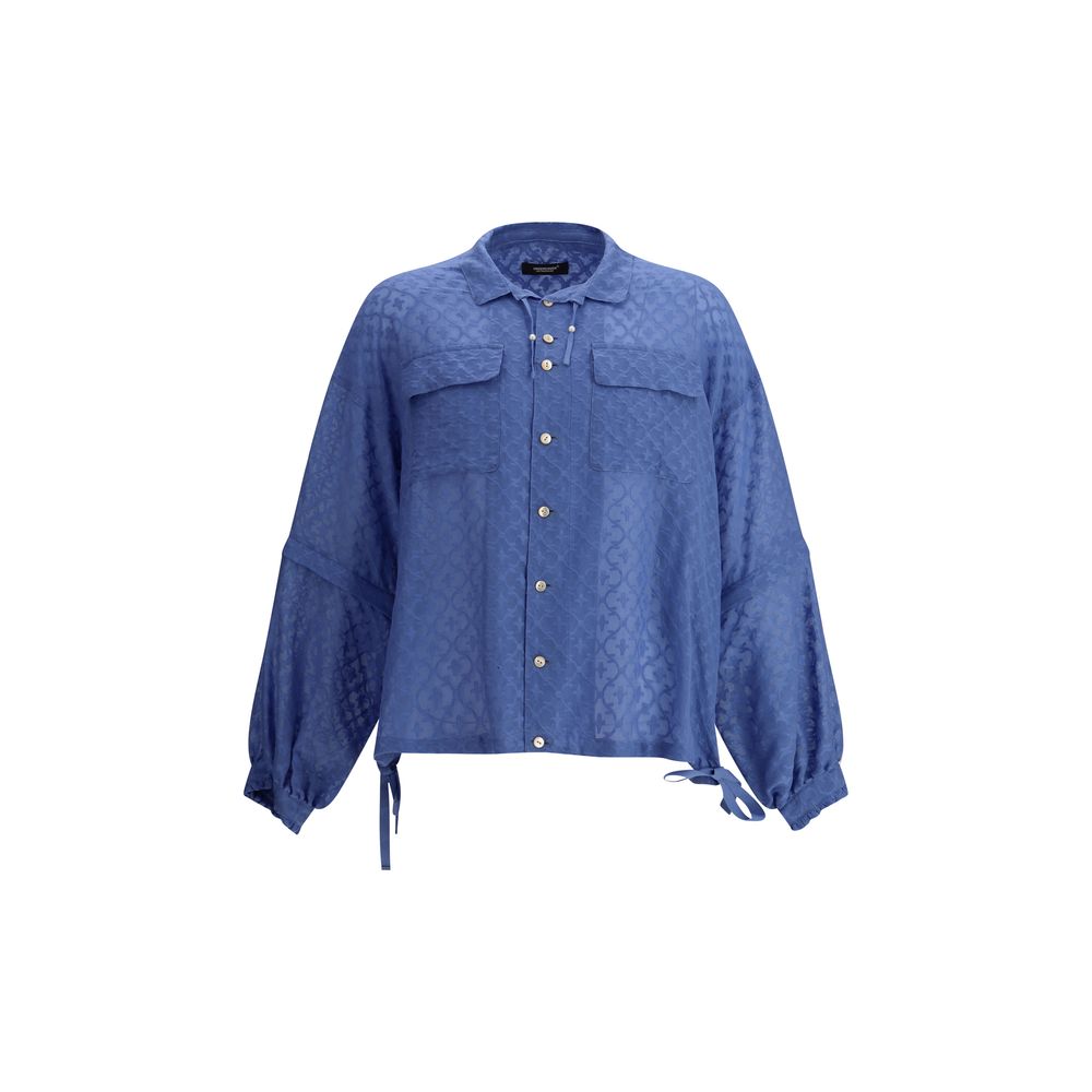 Chemise Undercover oversize noire