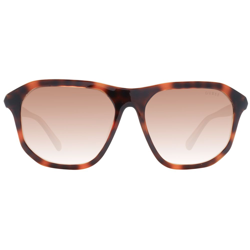 Lunettes de soleil Guess brunes