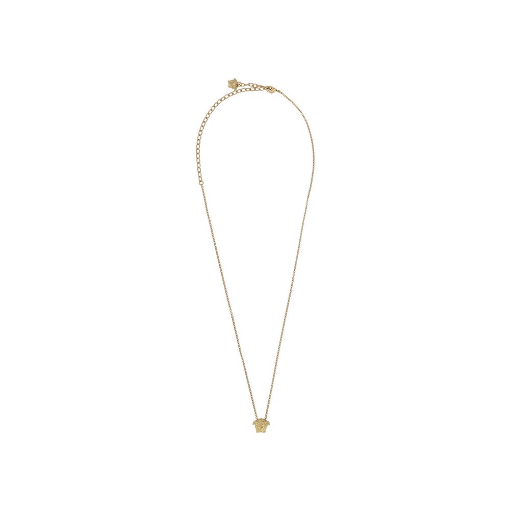 Collier Versace avec pendentif Medusa métallisé
