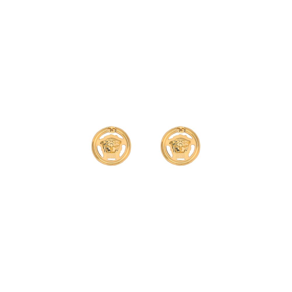 Boucles d'oreilles Versace Medusa dorées