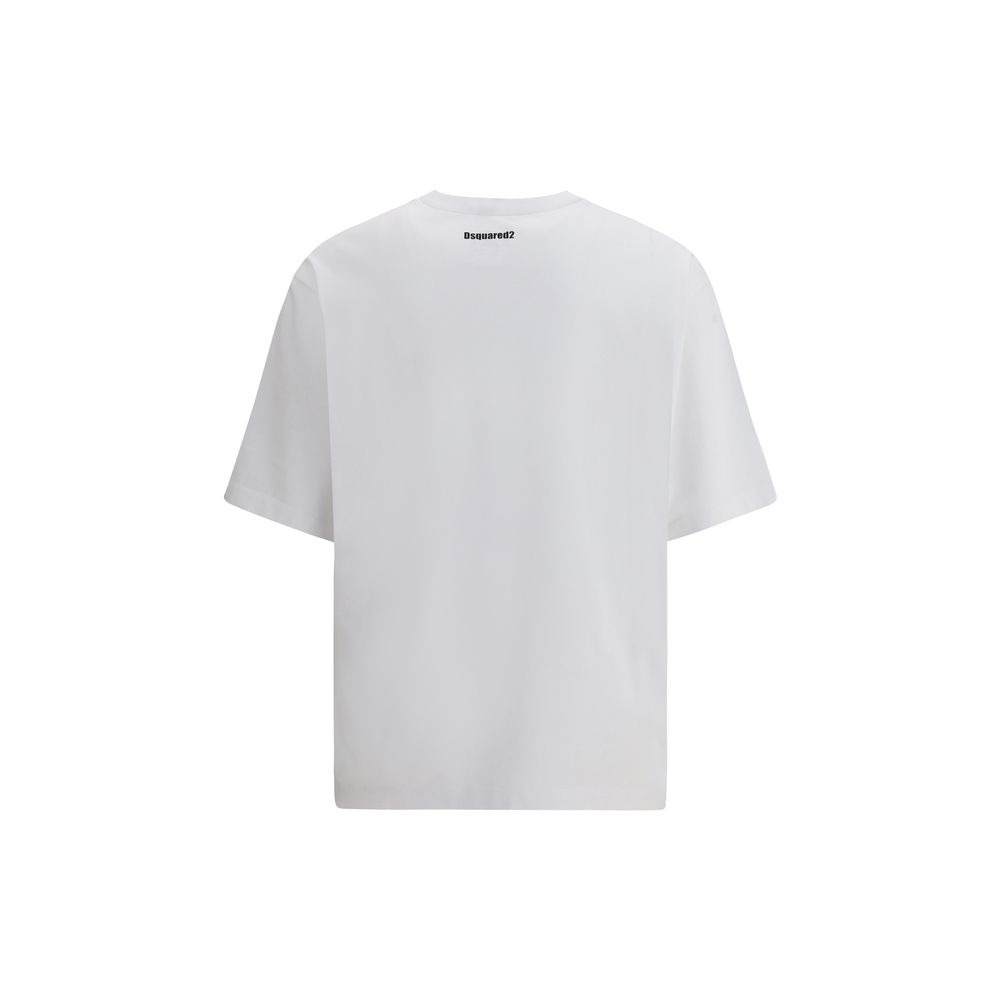 T-Shirt Dsquared2 Obsessed2 blanc