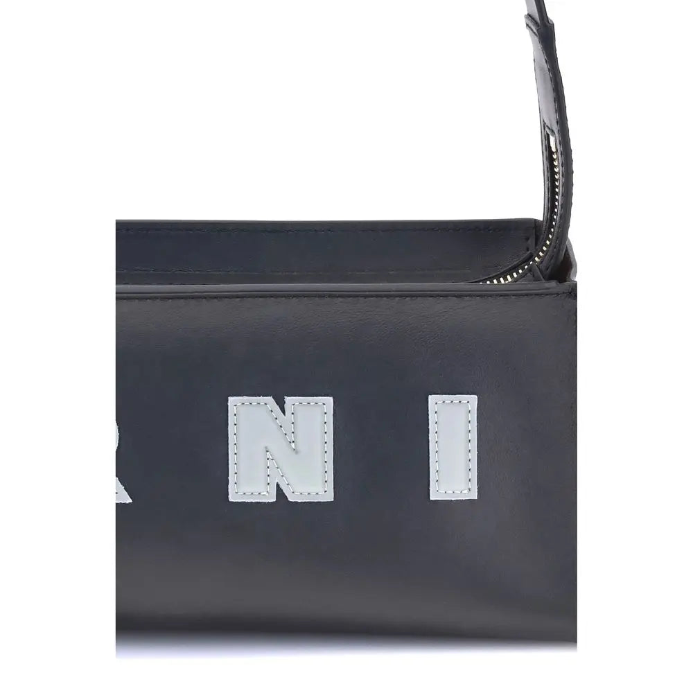 Sac épaule Marni Museo Baguette noir Marni