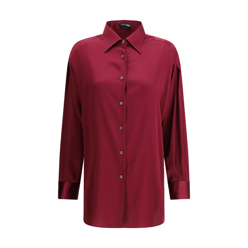 Chemise Tom Ford oversize bleue