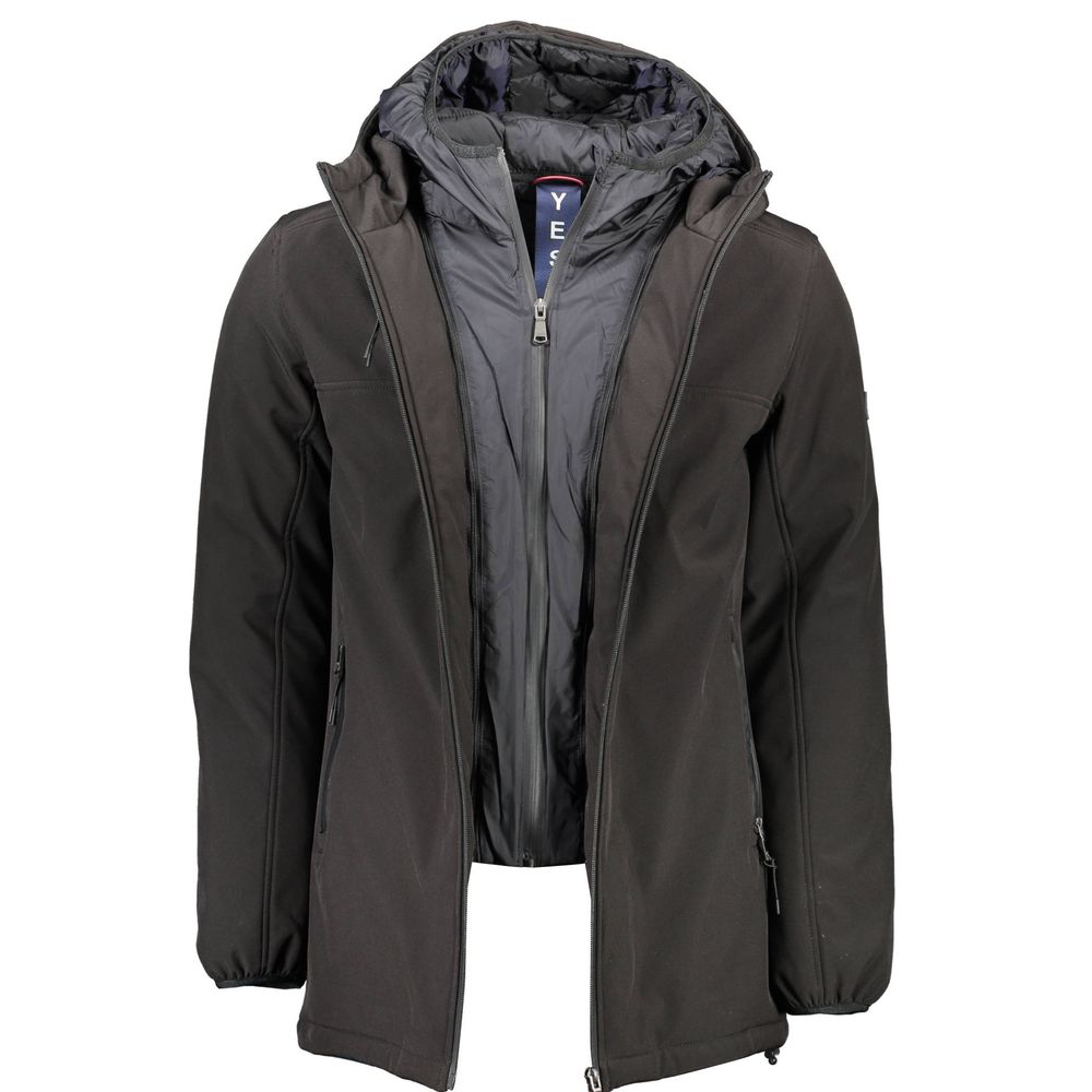 Veste Nom de la marque modèle noire