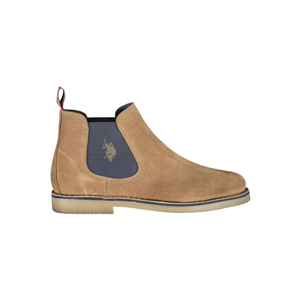 Bottines beige beiges