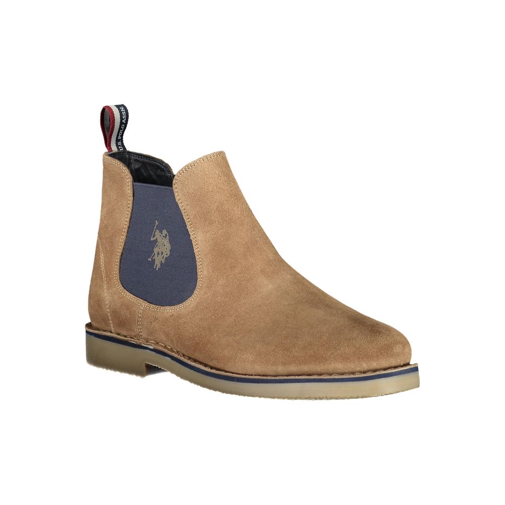 Bottines beige beiges