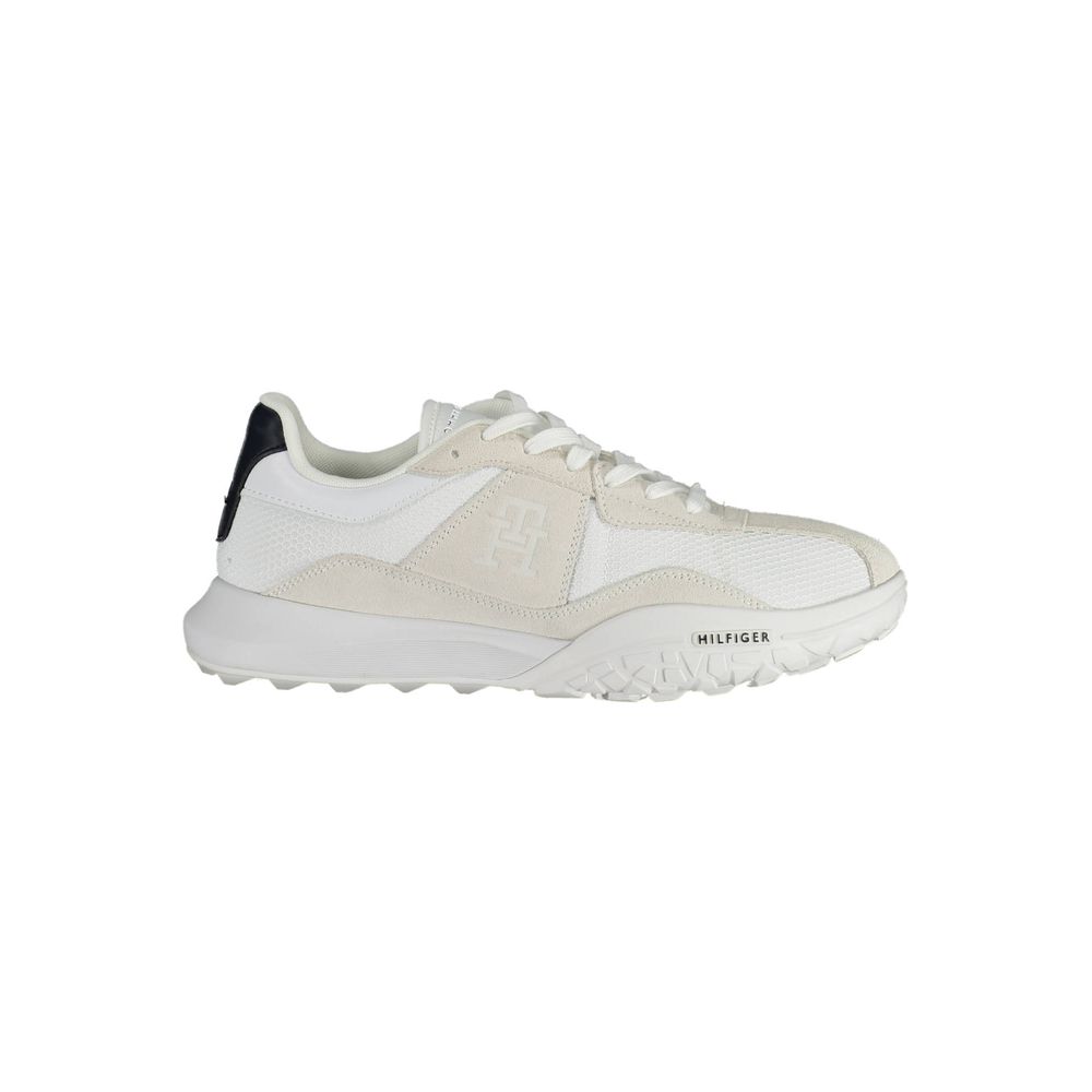 Baskets blanches avec logo