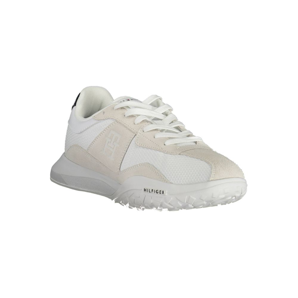 Baskets blanches avec logo