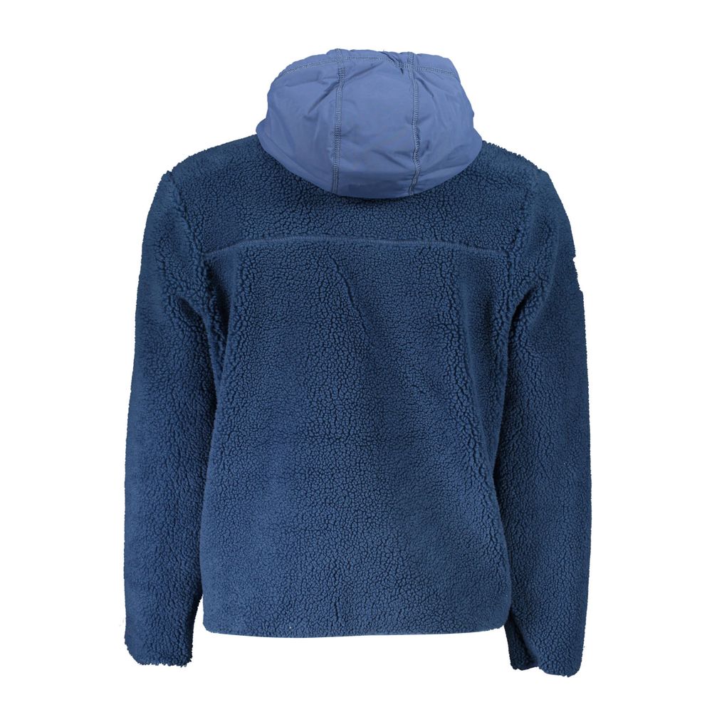 Sweat à capuche bleu