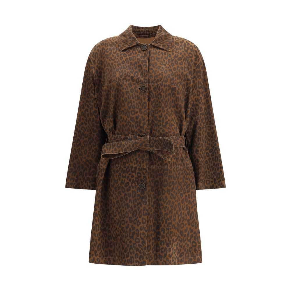 Manteau Salvatore Santoro léopard