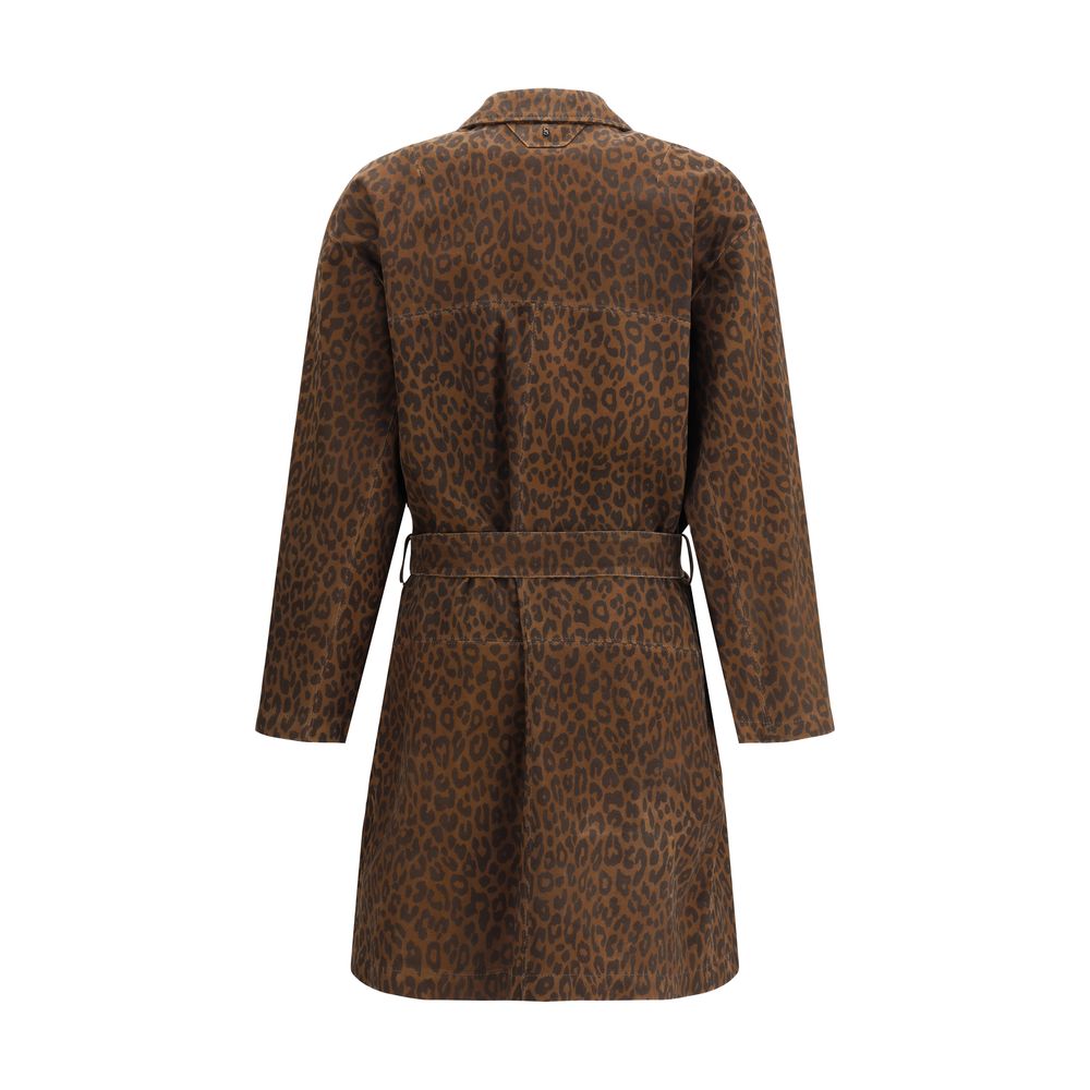 Manteau Salvatore Santoro léopard