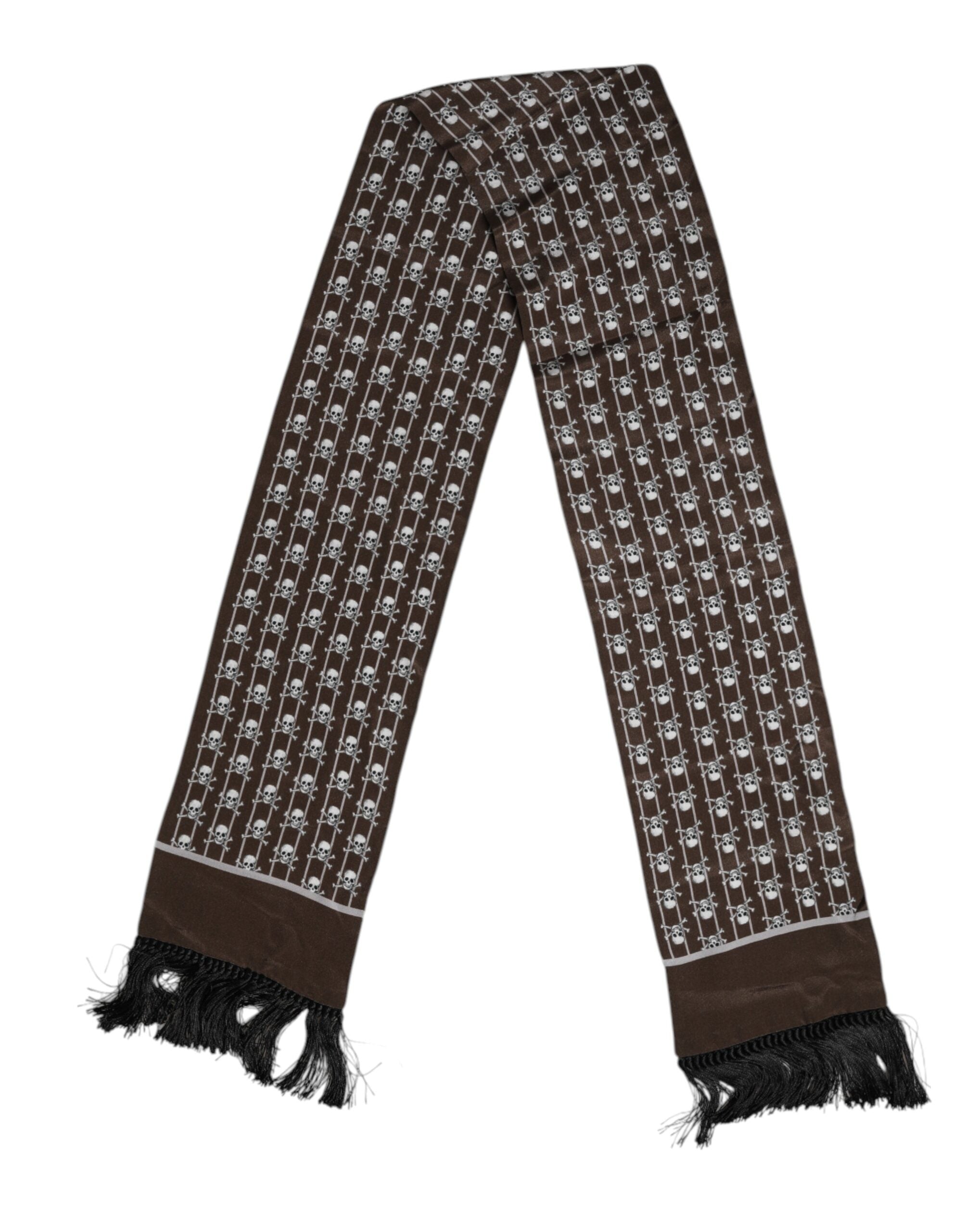 Foulard Dolce & Gabbana marron