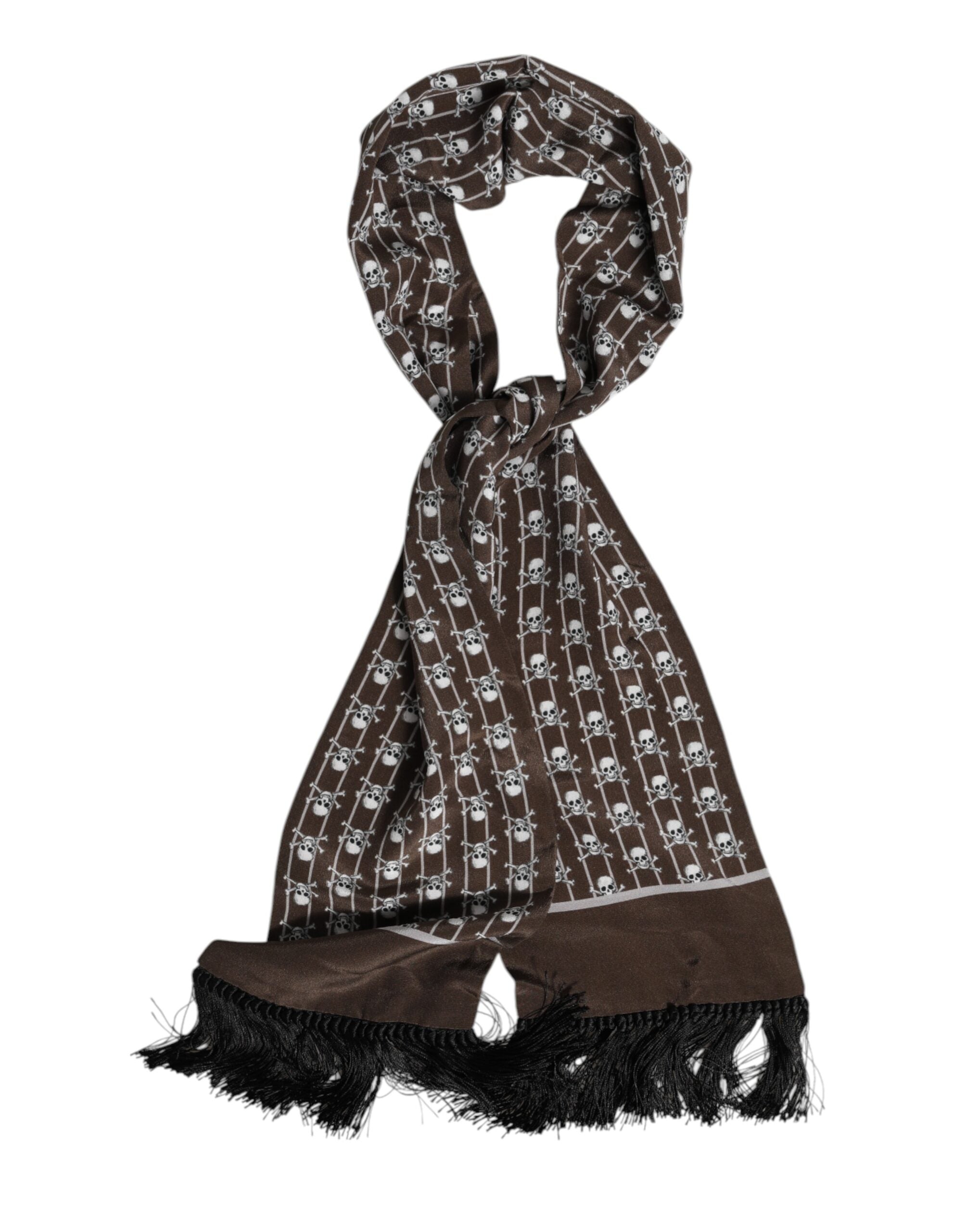 Foulard Dolce & Gabbana marron