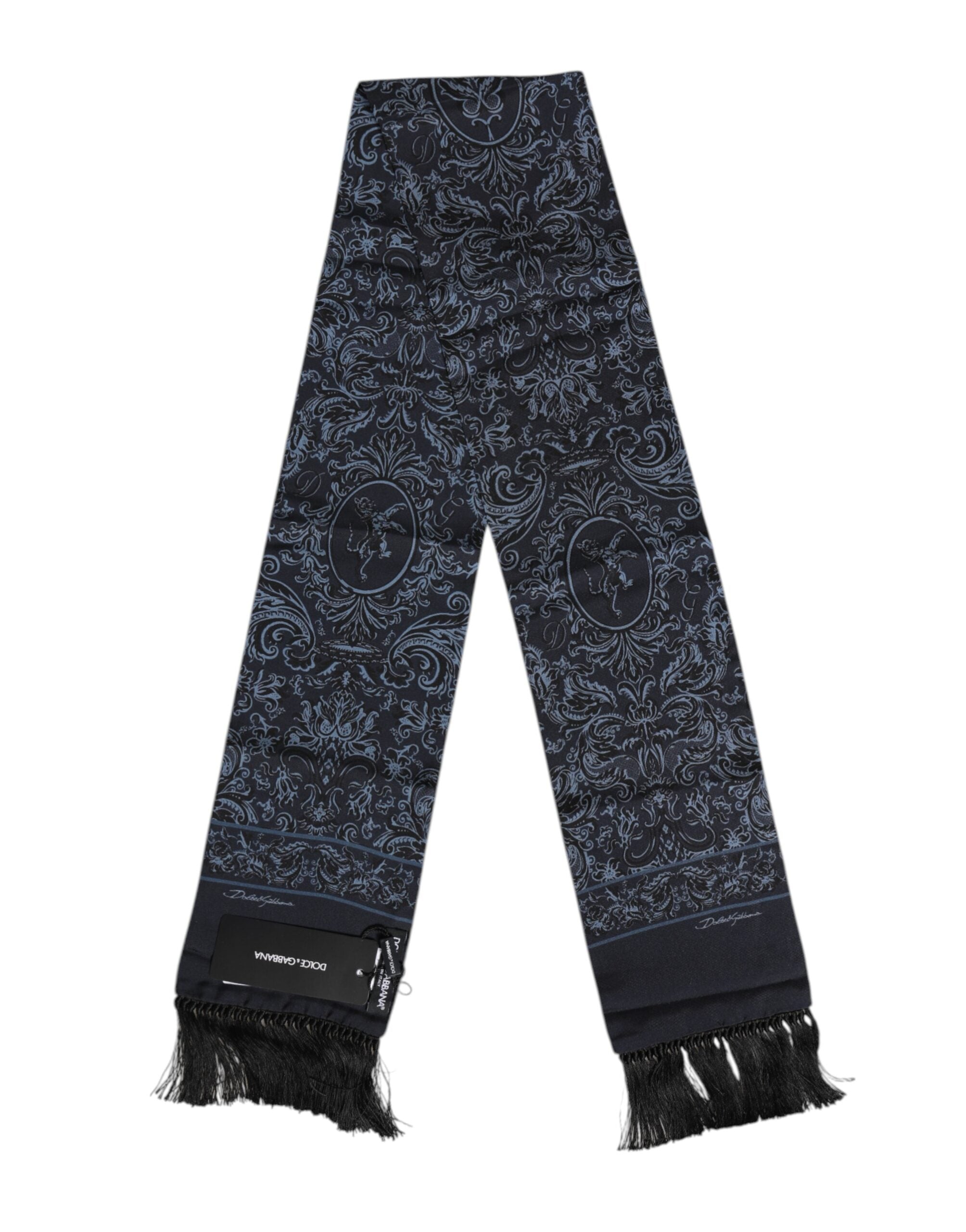 Foulard Dolce & Gabbana bleu