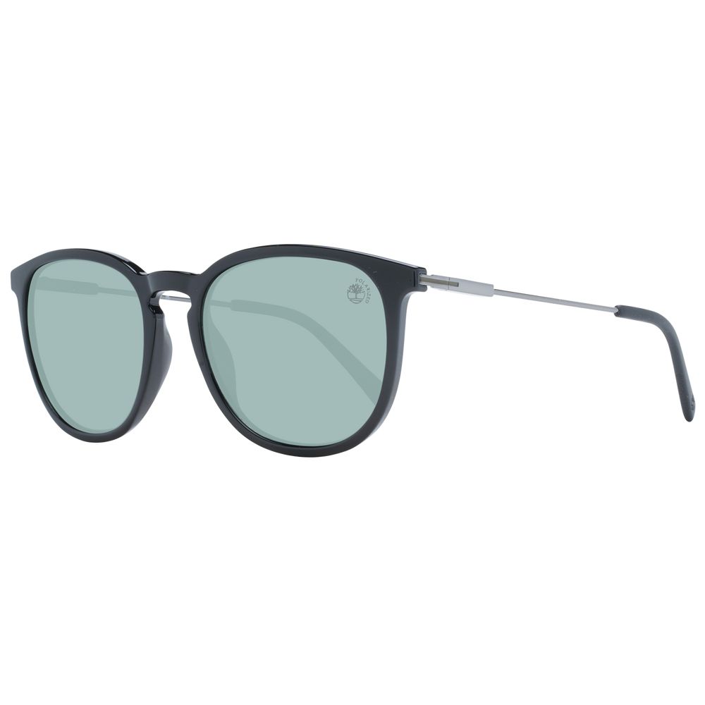 Lunettes de soleil noires vertes