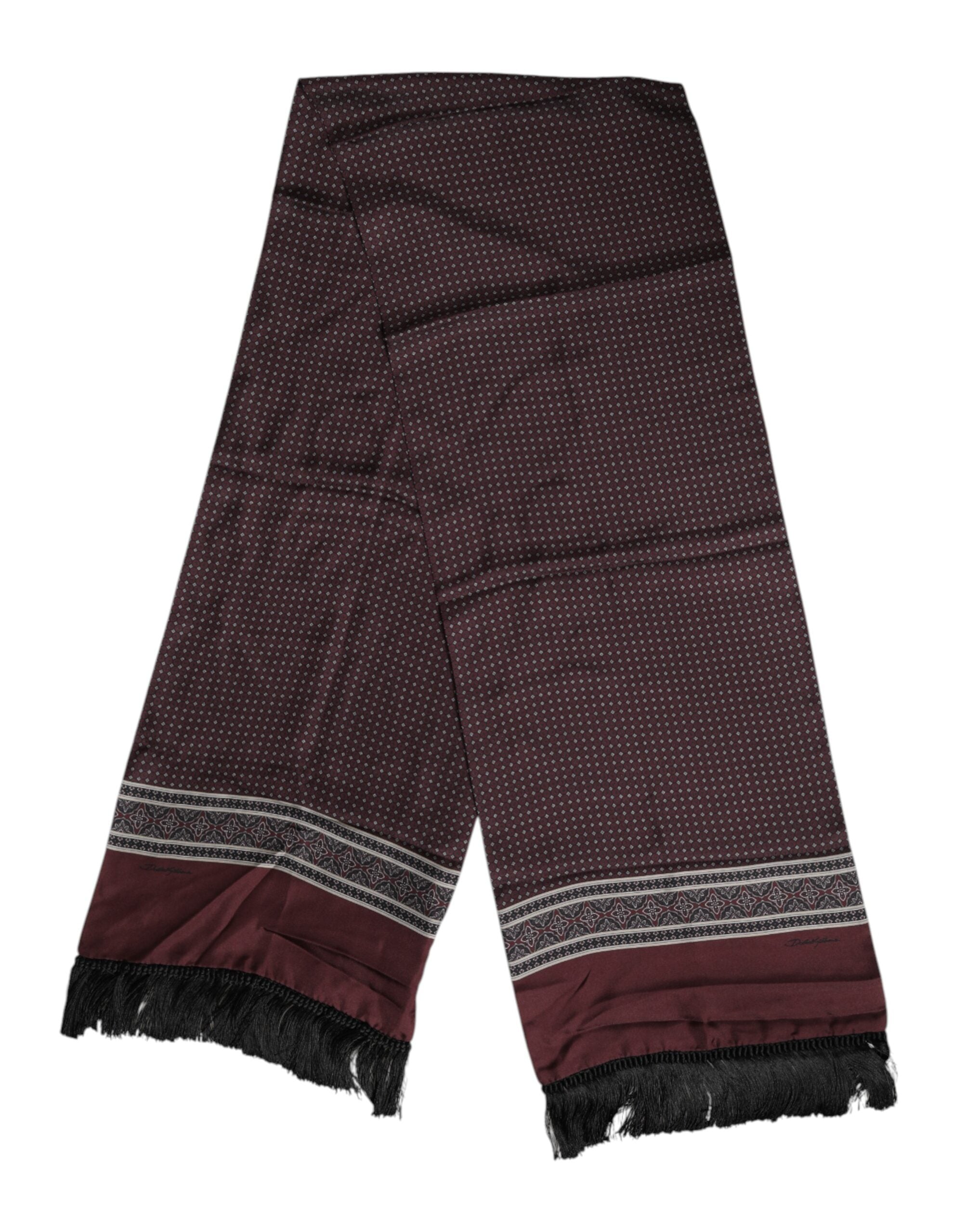 Foulard Dolce & Gabbana maroon