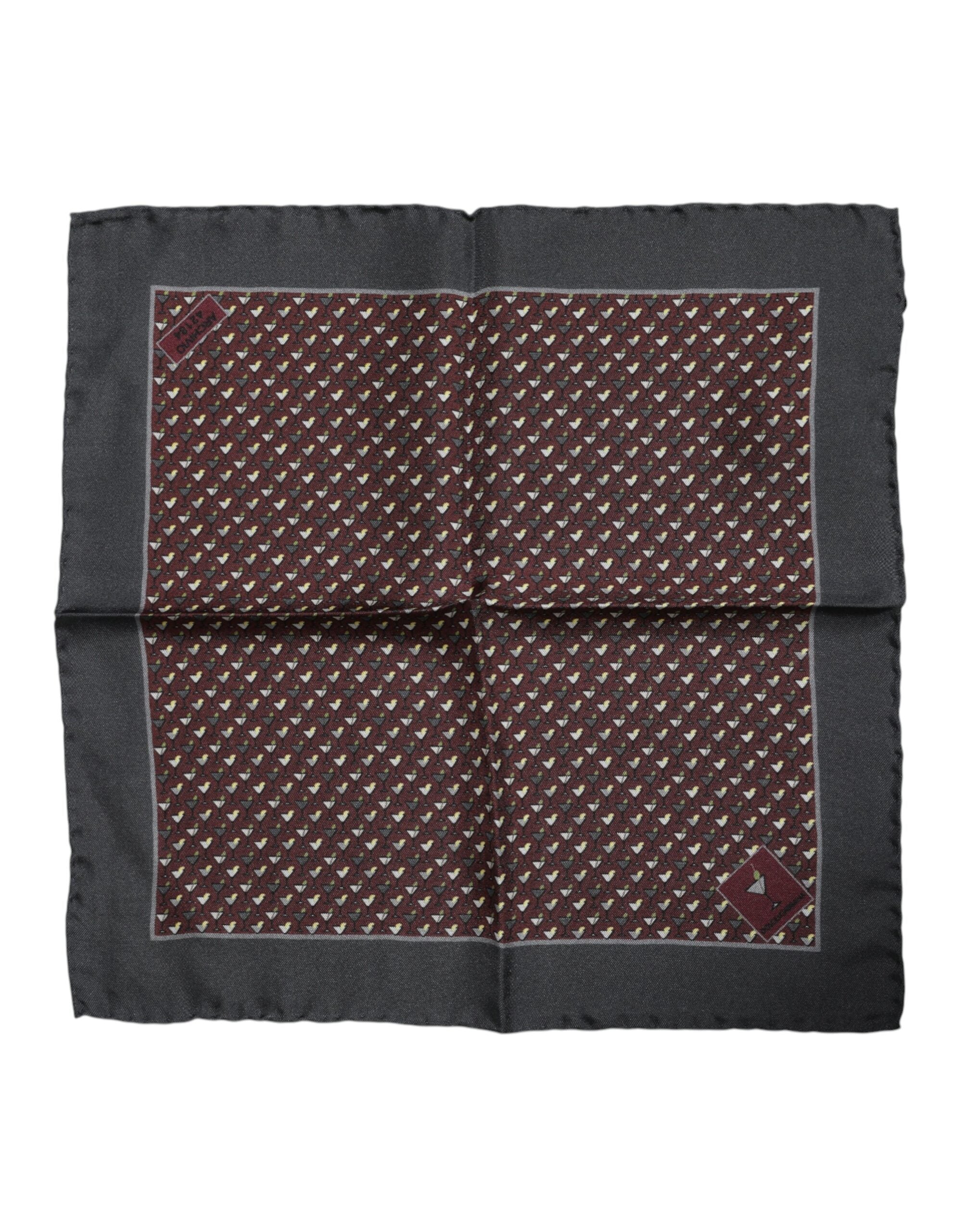 Foulard Dolce & Gabbana maroon