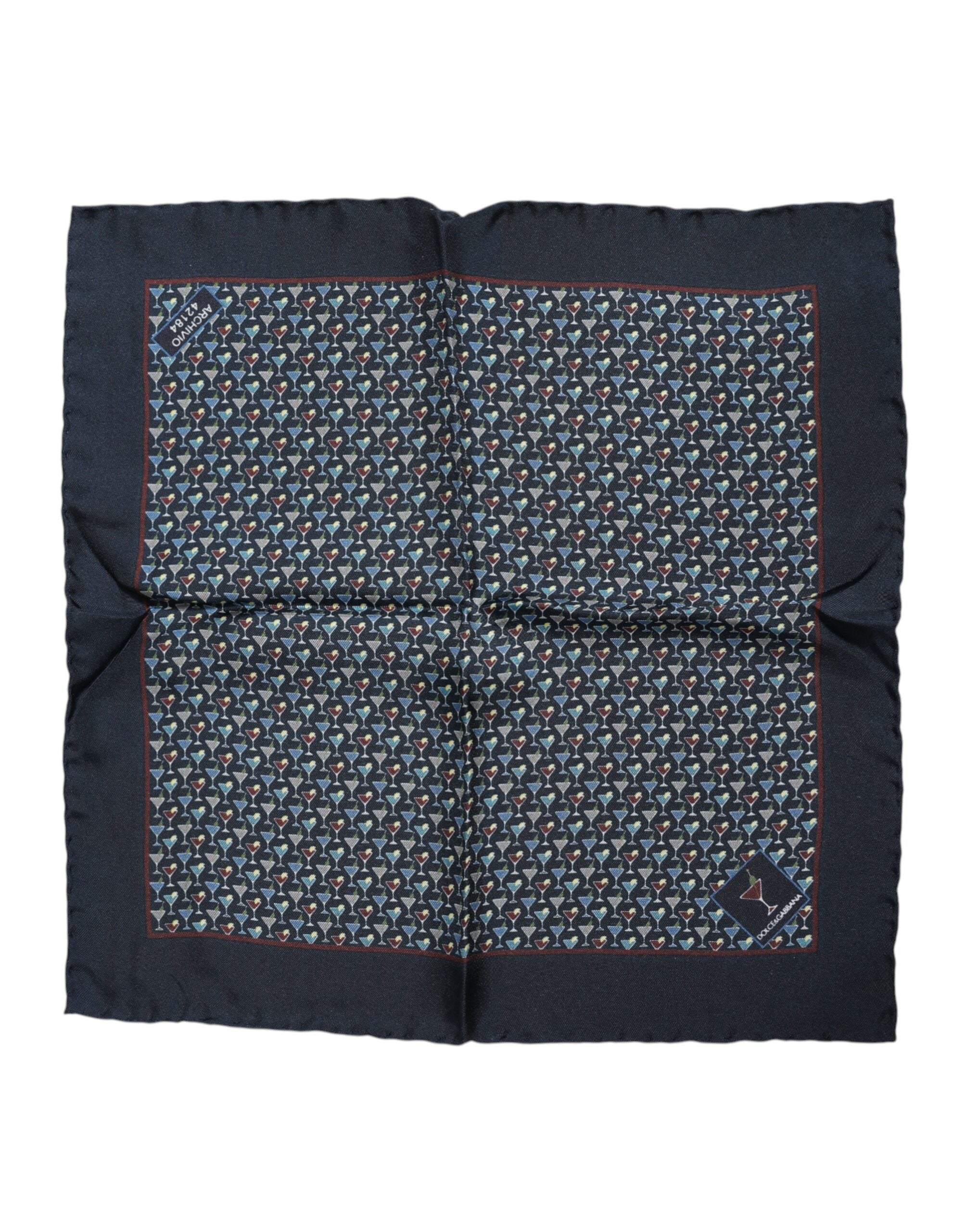 Foulard Dolce & Gabbana bleu