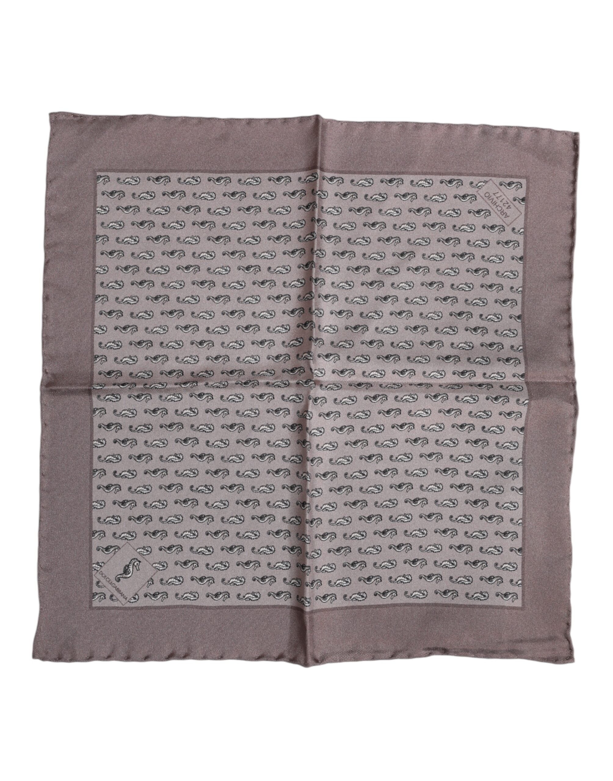 Foulard Dolce & Gabbana marron