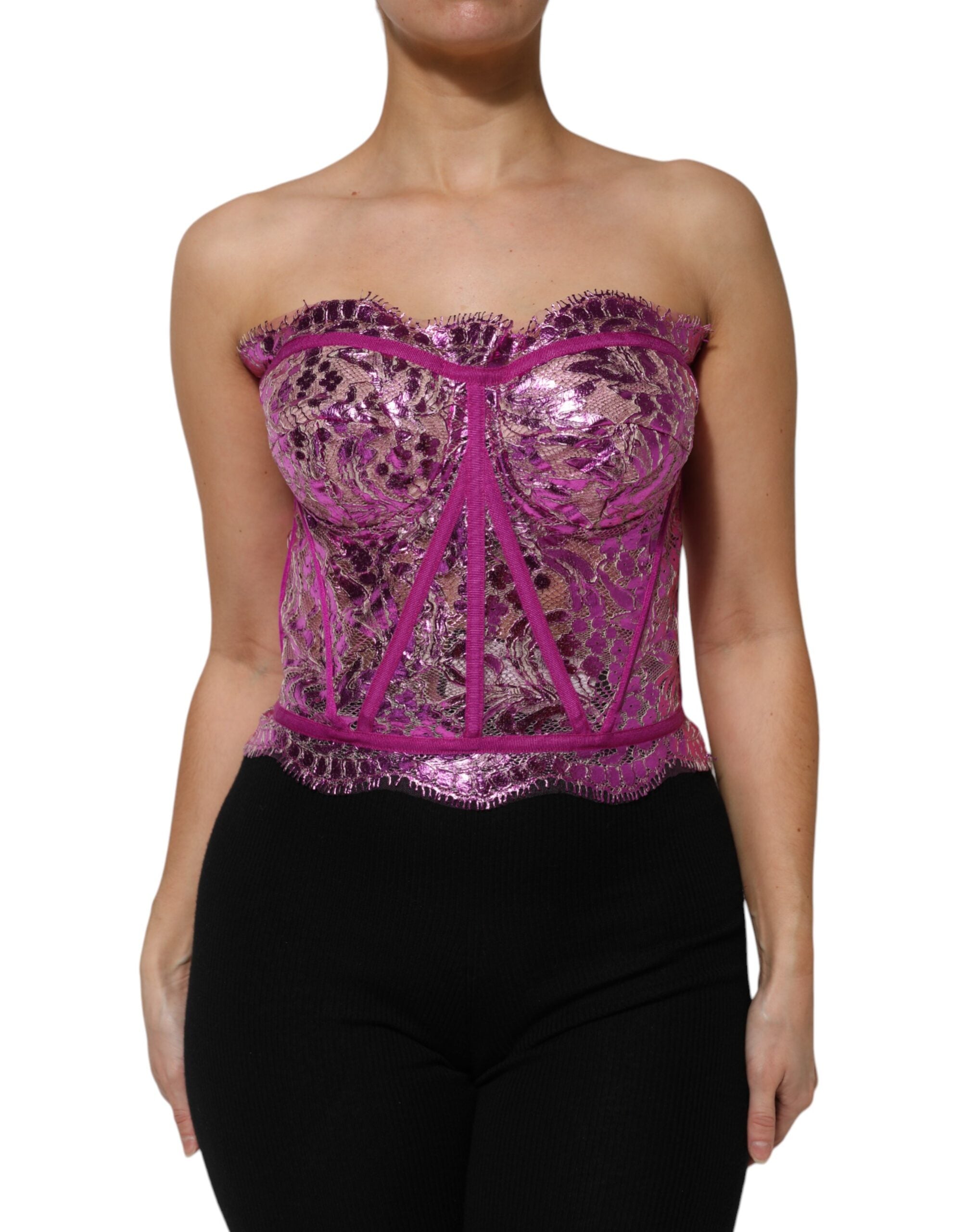 Corset Dolce & Gabbana strapless rose